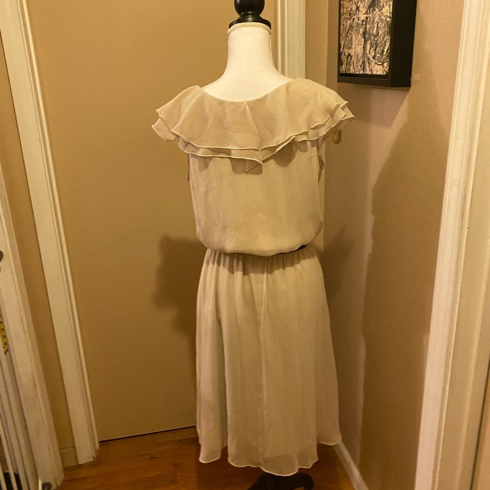 JBS dress Tan & Black size 12. - Picture 3 of 7